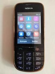 Телефон Nokia 202 б/у. сенсорный экран.